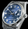Rolex Datejust 36 Jubilee Quadrante Blu Diamanti 16234